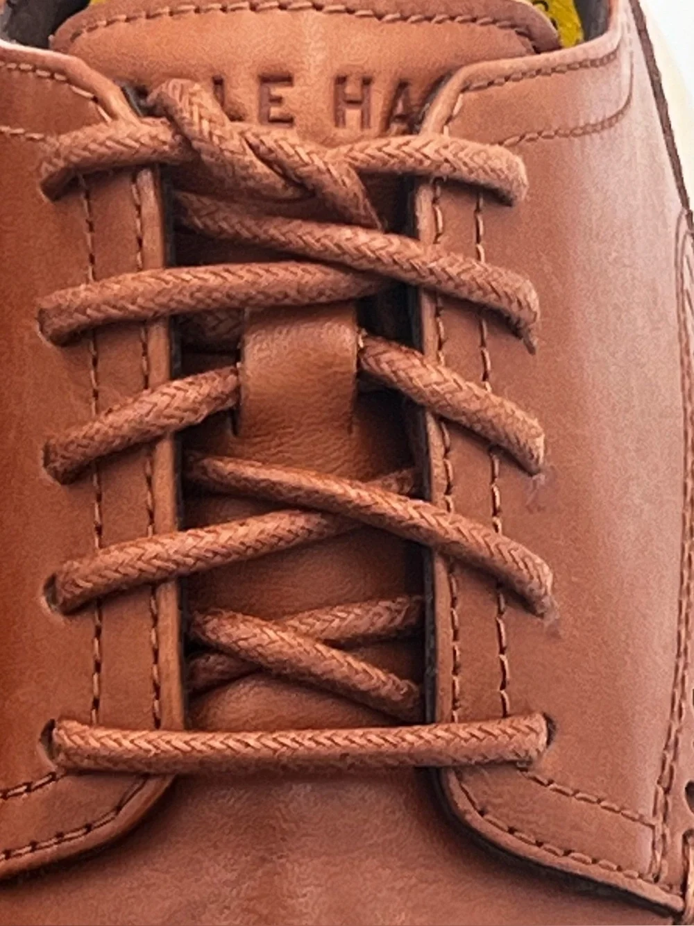 Cole Haan Grand Brown Leather Wingtip Oxford  Shoe Men’s Size 8